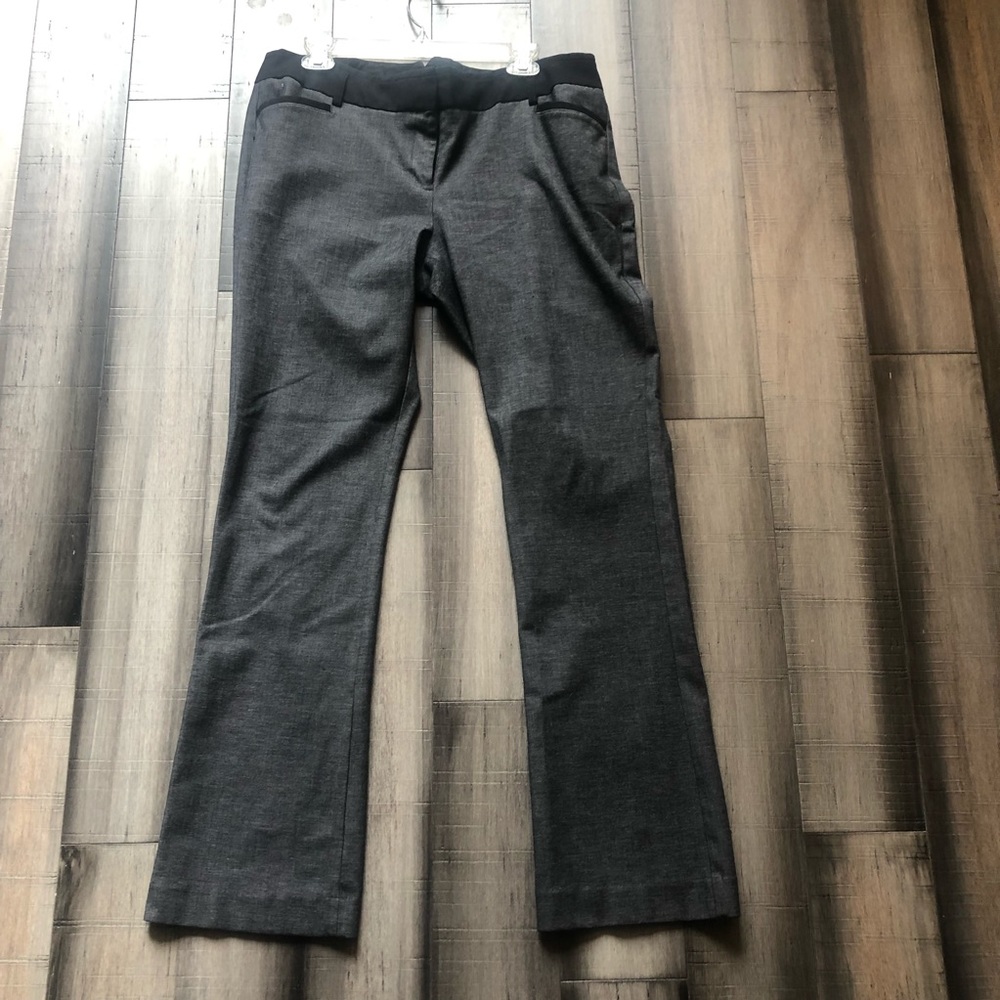 Gray slacks